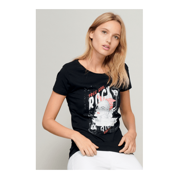 Rtp | T-shirt gesneden en genaaid met korte mouwen dames Rtp | T-shirt gesneden en genaaid met korte mouwen dames